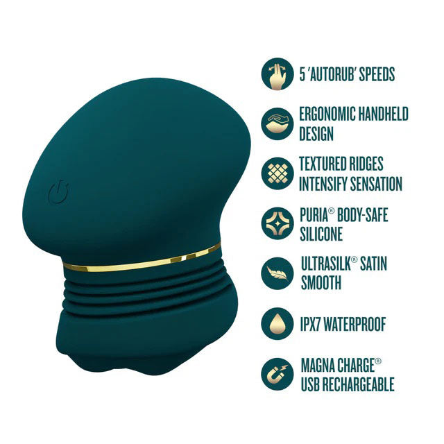 The Blush Collection Riana (Dark Teal) – Clitoral Stimulator