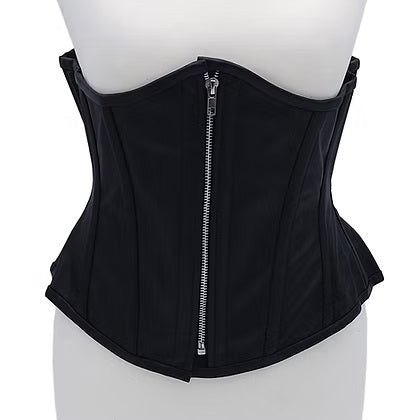 Rouge Leather Corset in Black Size Large Extra Large