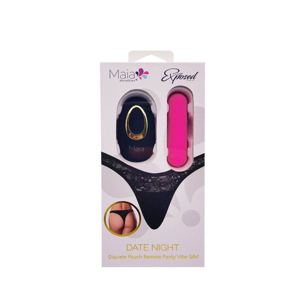 Maia Date Night Panty Vibe - S/M Panty with Bullet