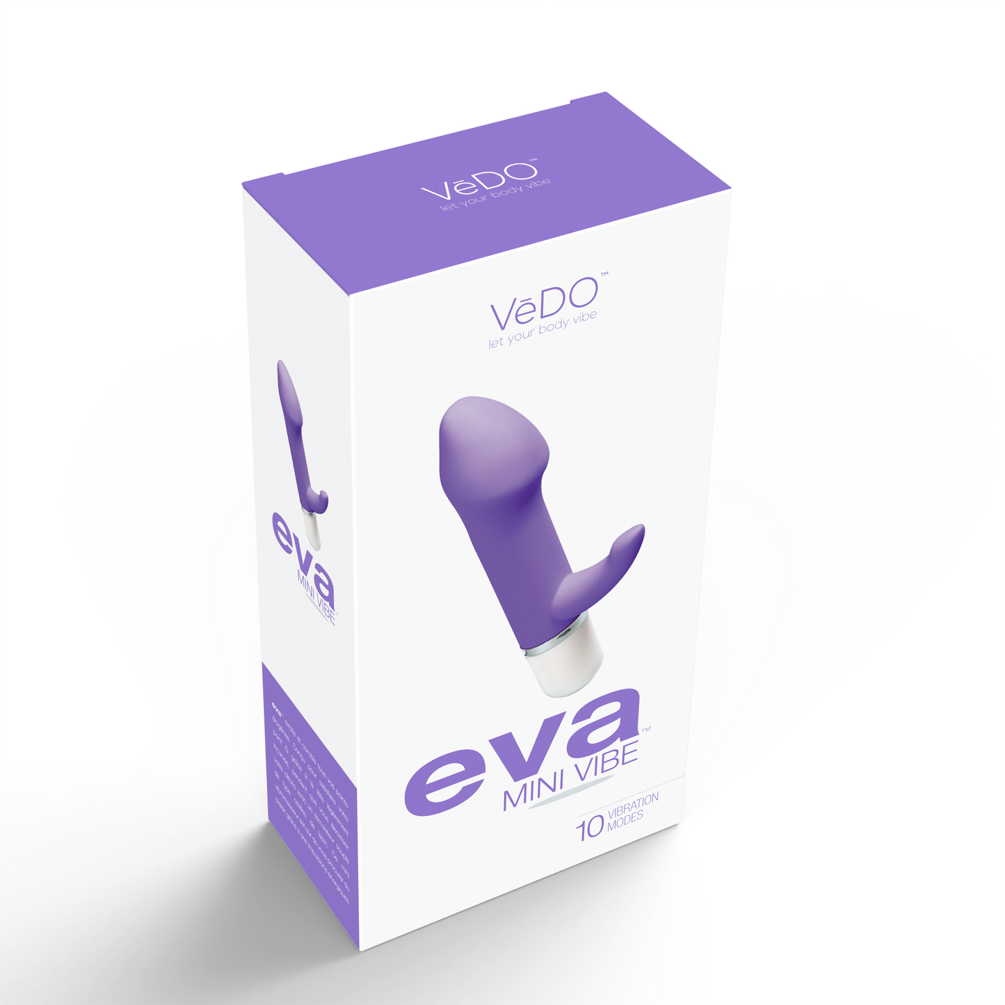 Eva Mini Vibe Pink Rabbit Style G-Spot and Clitoral Vibrator