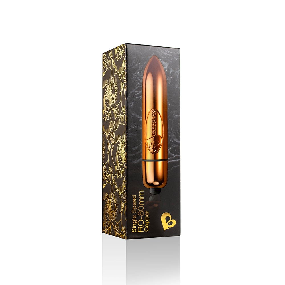 RO-80 Single Speed Bullet Copper Waterproof Vibrator