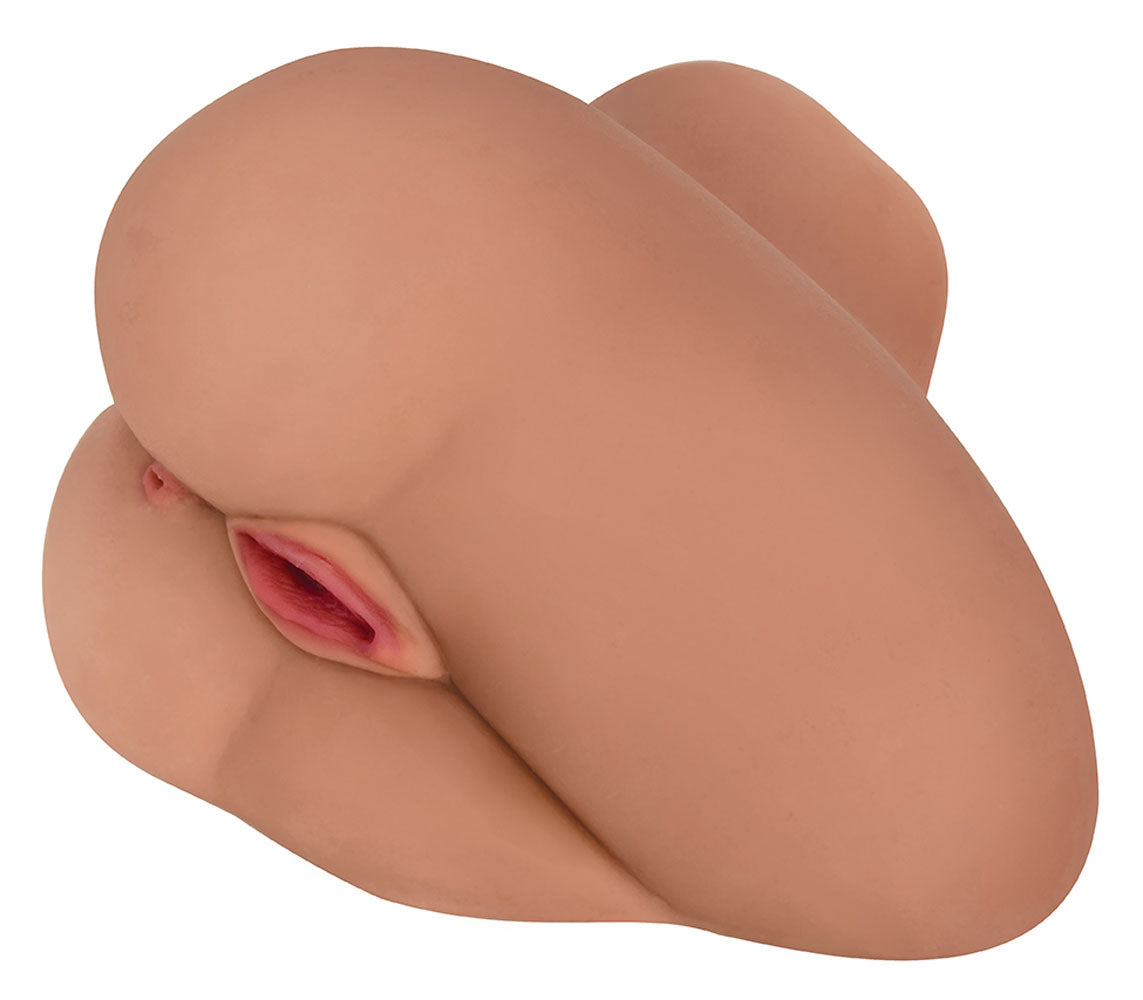 Mistress Alexis Side Saddle Vibrating Masturbator Latte Color
