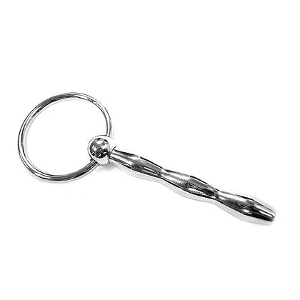 Rouge Ribbed Urethral Probe 6 Inch