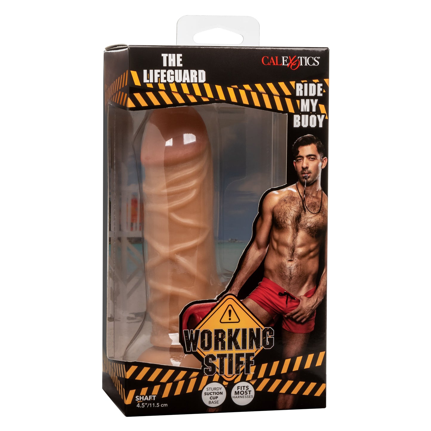 Working Stiff The Lifeguard 4.5" Tan Dildo - Flexible