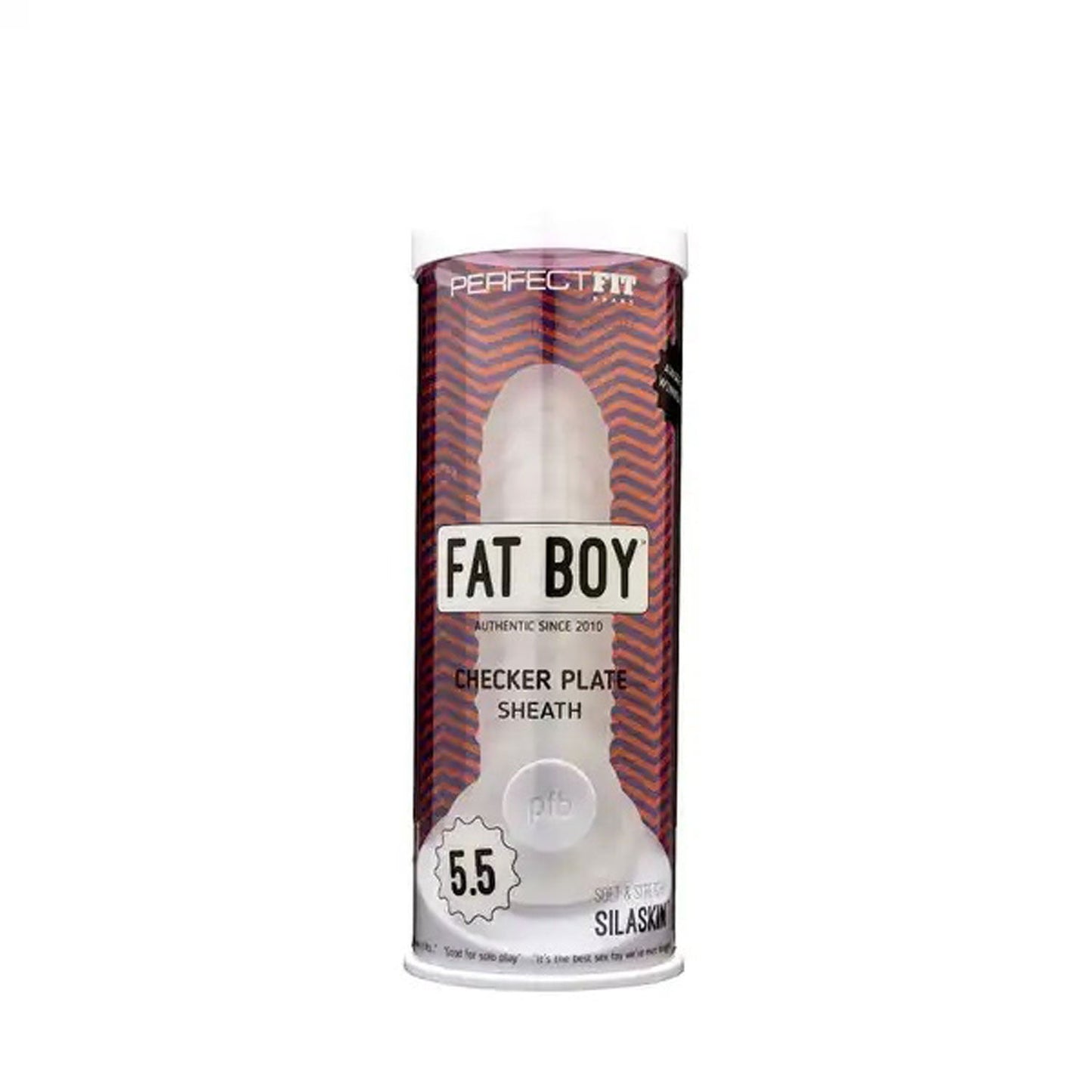 Fat Boy Checker Plate Sheath 5.5in for Solo or Partnered Play
