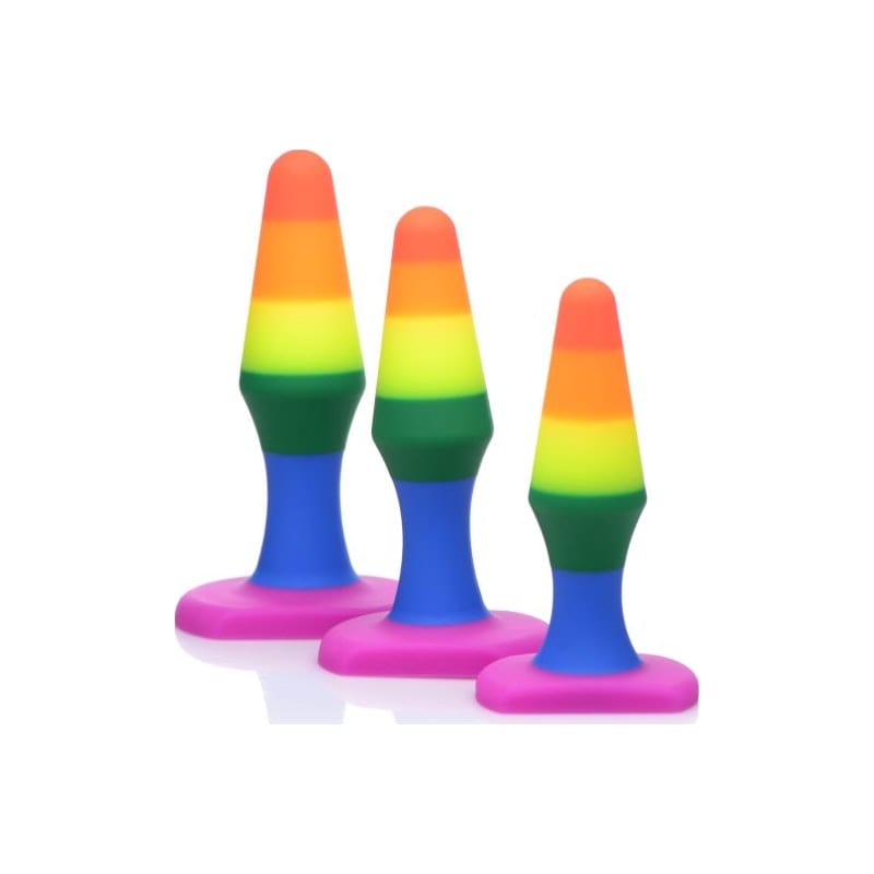 Rainbow Ready Anal Trainer Set for Beginners and Experienced Users