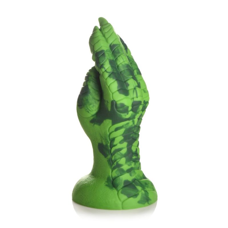 Raptor Claw Fisting Silicone Dildo (Green) – 8.6 Inches Fantasy Silicone Dildo