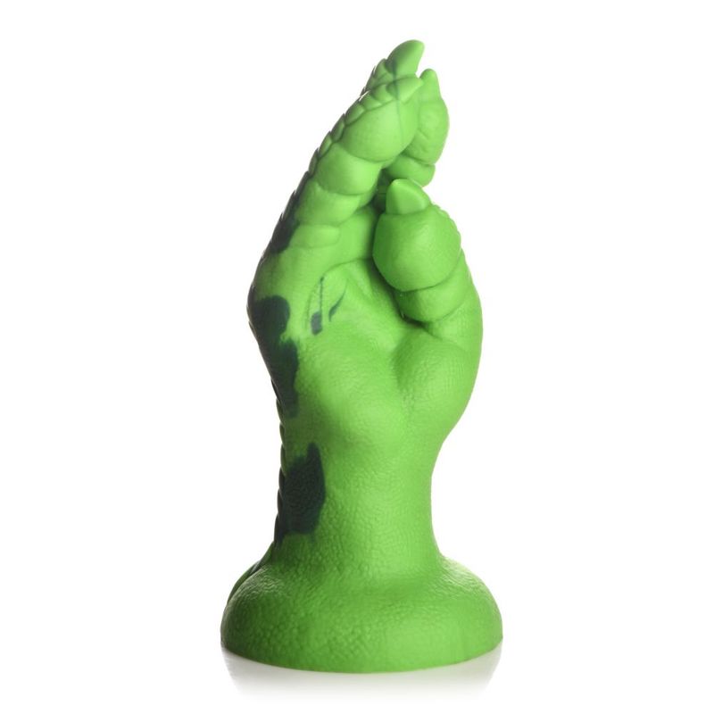 Raptor Claw Fisting Silicone Dildo (Green) – 8.6 Inches Fantasy Silicone Dildo