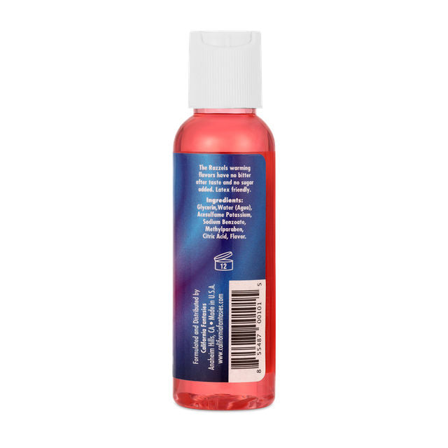 Razzels Sinful Strawberry Warming Personal Lubricant 2.5 Oz