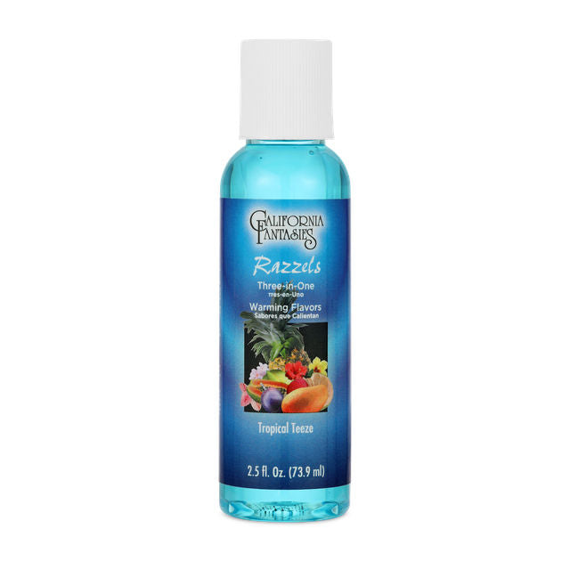 Razzels Tropical Teeze (2 Oz) – Warming Flavored Lubricant