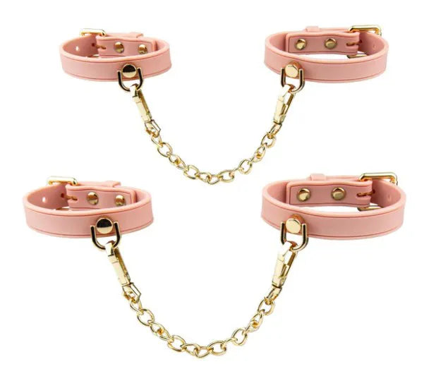 Temptasia Ardor Wrist and Ankle Restraints – Body-Safe Silicone Restraint Set