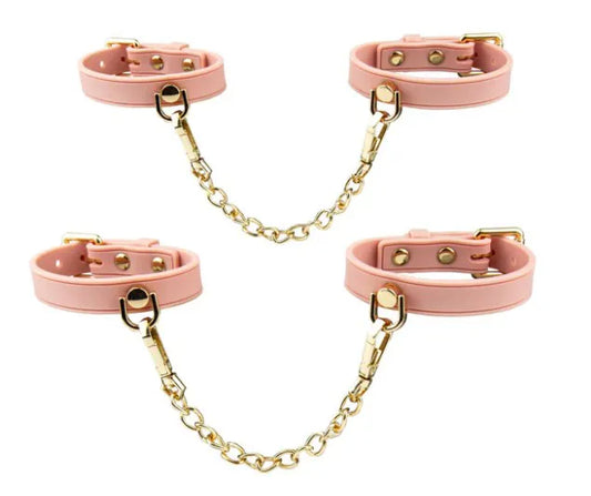 Temptasia Ardor Wrist and Ankle Restraints – Body-Safe Silicone Restraint Set