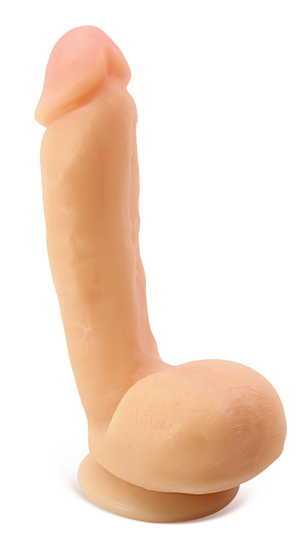 Au Naturel Anthony Beige Realistic Bendable 8 Inch Dildo