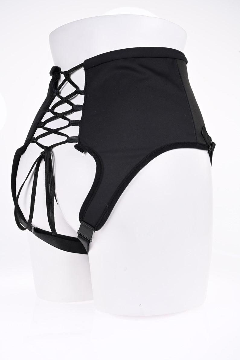 Sportsheets High Waisted Corset Strap-On – Supportive Comfortable Harness