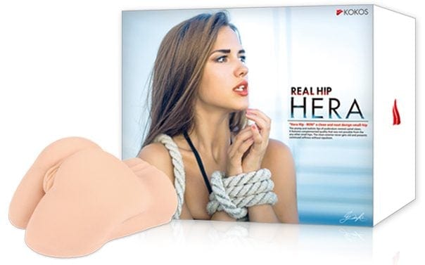 Real Hip Hera Dual Channel Masturbator for Authentic Pleasure