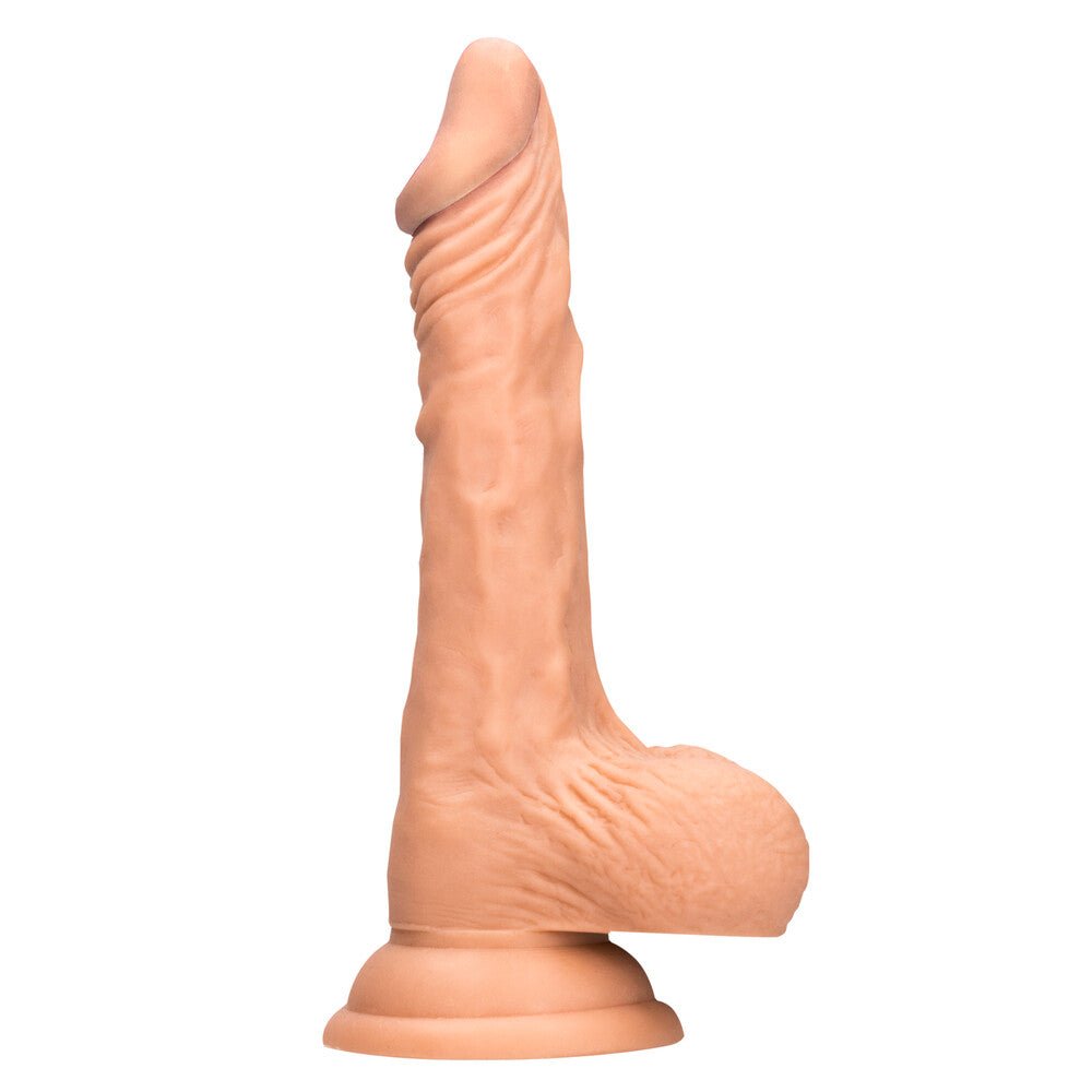 RealRock 10 Inch Realistic Dong With Testicles Flesh