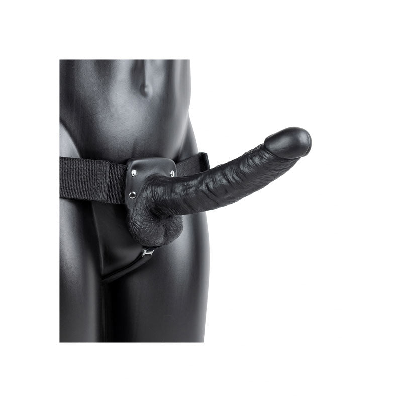Realrock Hollow Strapon with Balls 23 cm 9" Inch