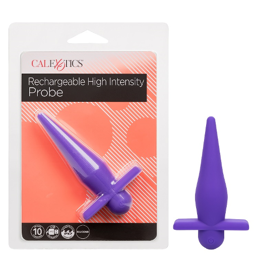 High Intensity Probe – Rechargeable Silicone Vibrator with 10 Vibration and Pulsation Functions