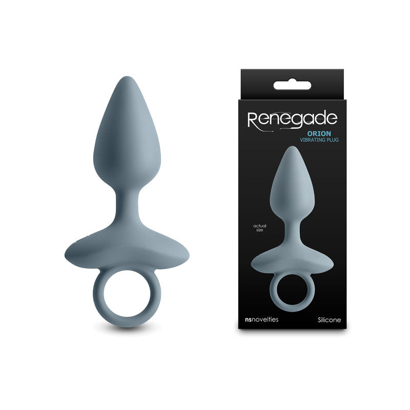 Renegade Orion Grey 13 cm Vibrating Butt Plug