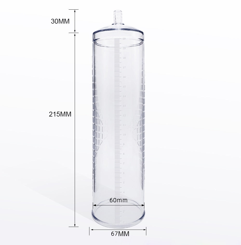 Rev-Pump Trigger Penis Pump 8.5 Inches – Quick-Release 8.5 Inches Length 2.4 Inches Diameter