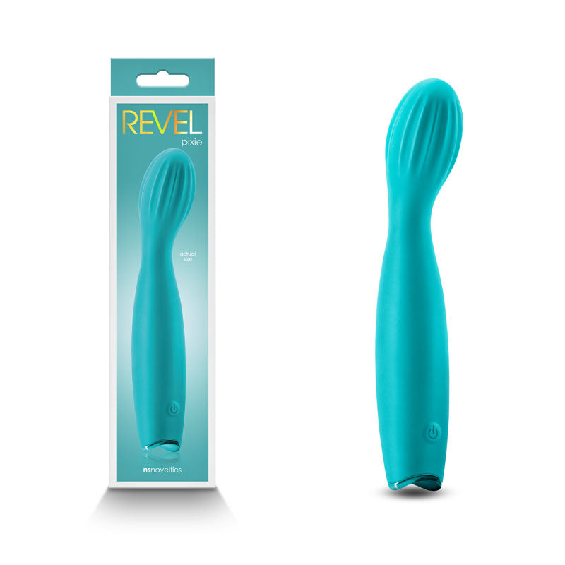 Revel Pixie - Teal 17.3 cm Vibrator