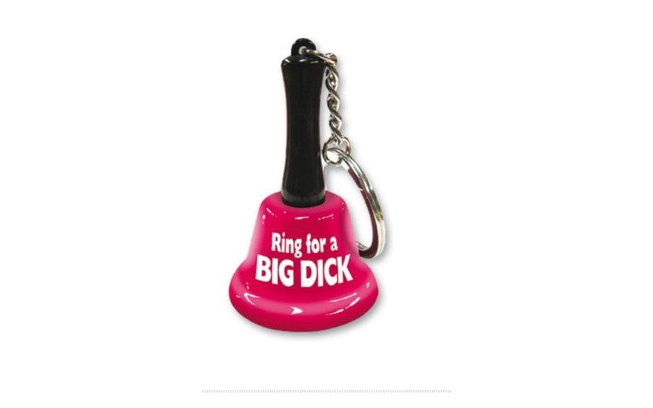 Ring For A Big Dick Mini Bell Keychain – Novelty Keychain Accessory
