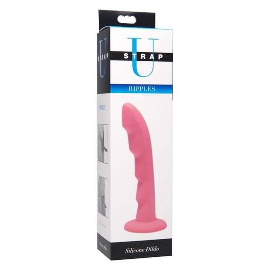 Ripples Silicone Dildo for Harness Play and Solo Adventures > Dildos > Strap On Dildos