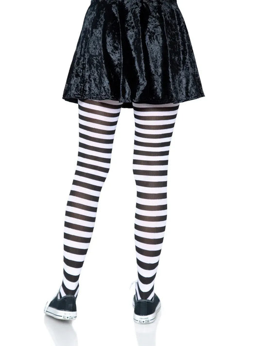 Leg Avenue Jada Striped Tights – Premium Women's Hosiery