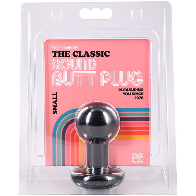 Round Butt Plug Small – Comfortable Safe Anal Plug with Wide Base