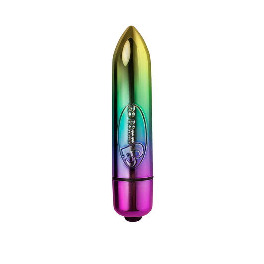 Rocks Off 80mm Rainbow Bullet Vibrator – Compact Vibrator