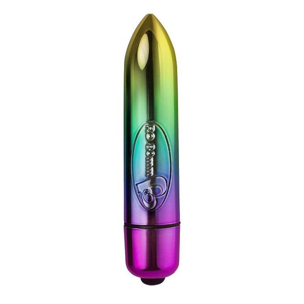 Rocks Off 80mm Rainbow Bullet Vibrator – Compact Vibrator