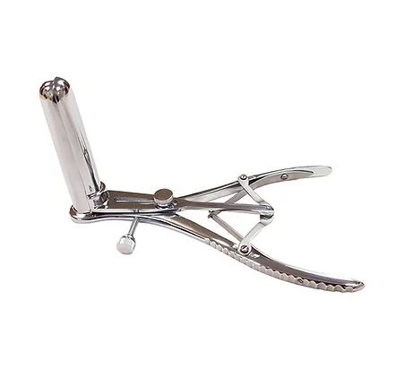 Rouge Stainless Steel 3 Prong Mathieu Speculum With 40mm Maximum Stretch and Locking Screw