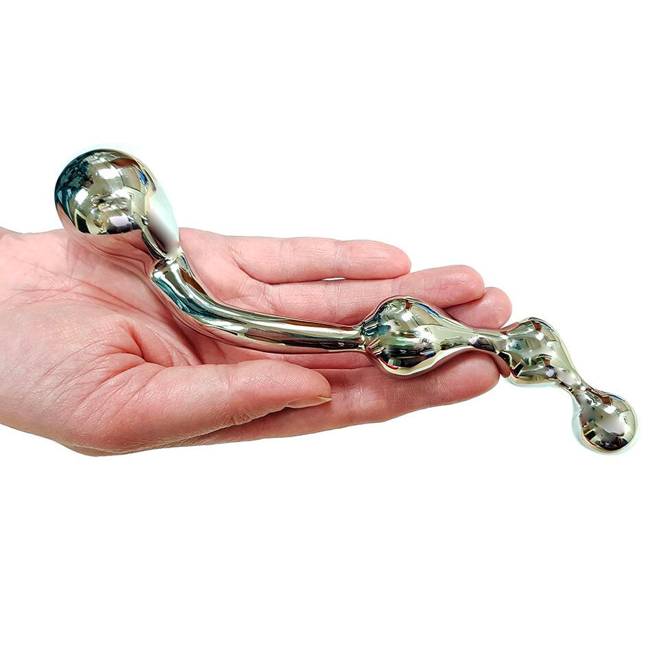 Rouge Stainless Steel Prostate Probe For Targeted Play
