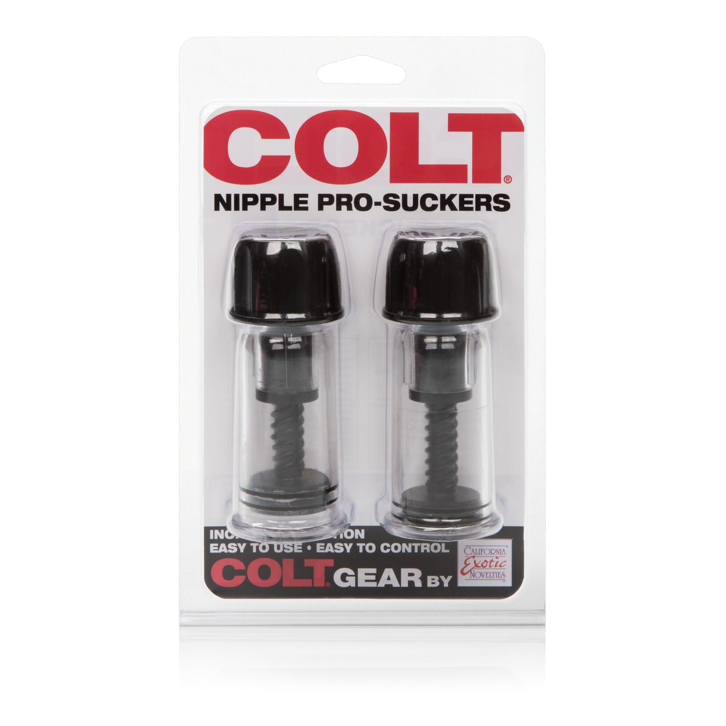 Colt Nipple Pro-Suckers (Black) – Adjustable Suction Nipple Clamps