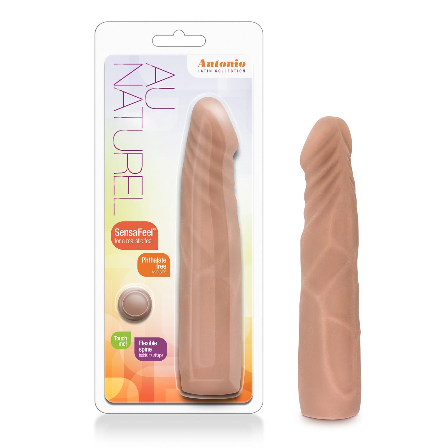 Antonio Bendable Realistic 7.5" Dildo with Sensa Feel Technology