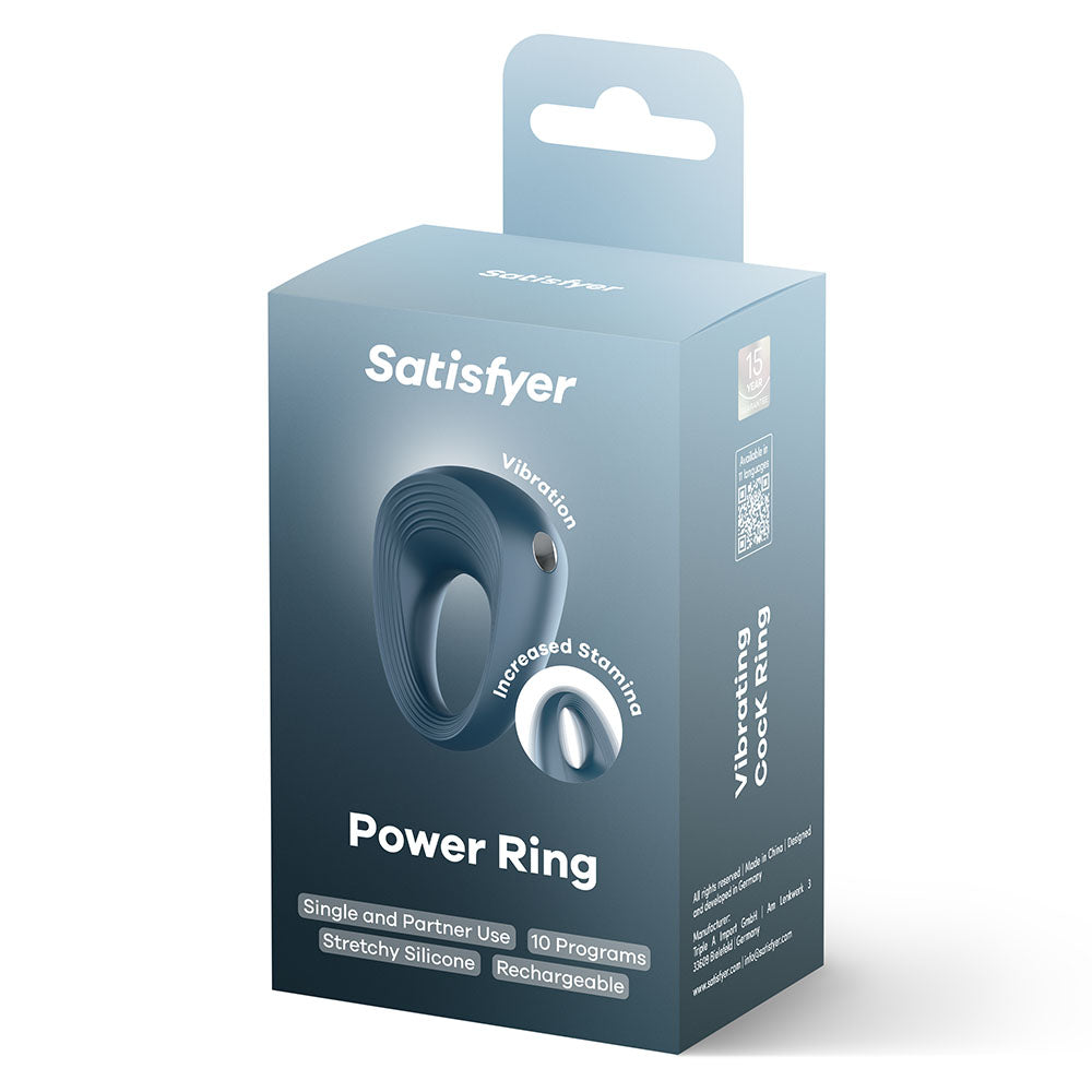 Satisfyer Ring 2 Power – Vibrating Cock Ring with 10 Vibration Programs