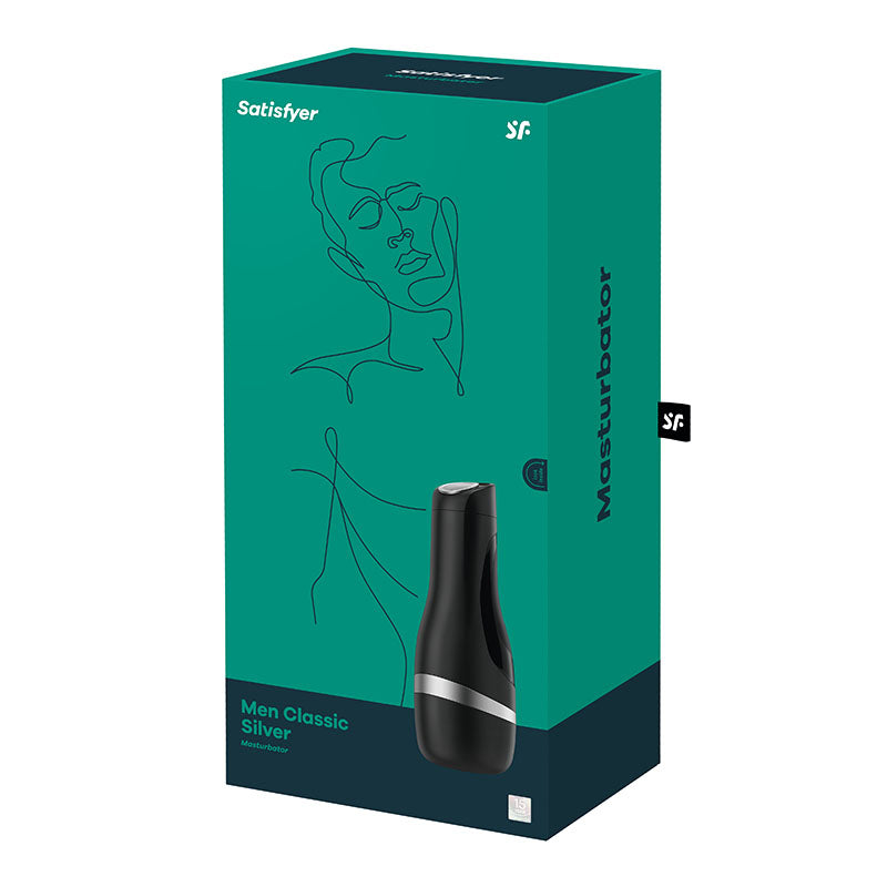Satisfyer Men Classic (Silver) – Premium Male Masturbator