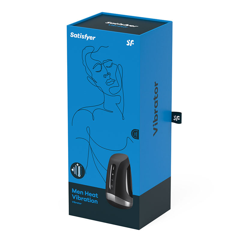 Satisfyer Men Heat And Vibration Masturbator Device Pro