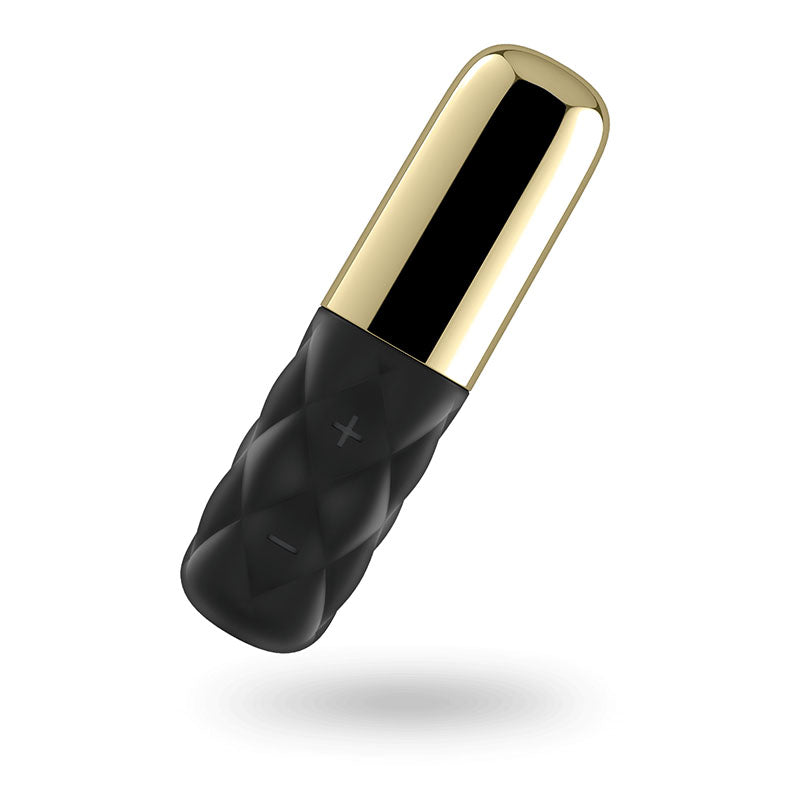 Satisfyer Mini Sparking Darling (Gold/Black) – USB Rechargeable Mini Vibrator