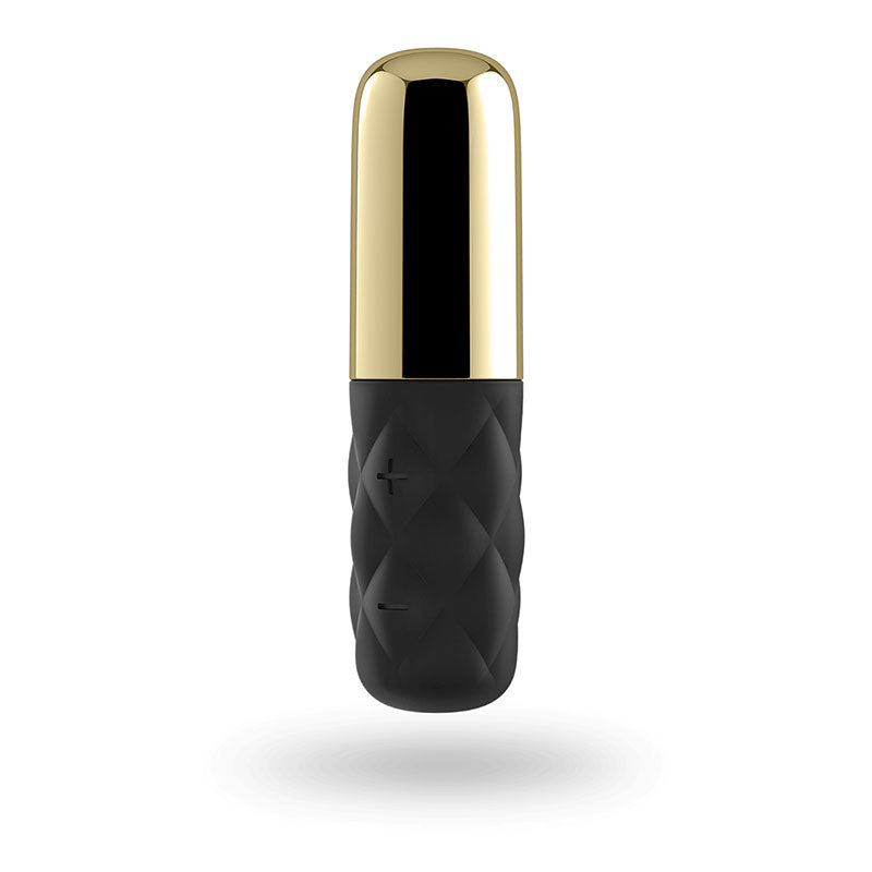 Satisfyer Mini Sparking Darling (Gold/Black) – USB Rechargeable Mini Vibrator