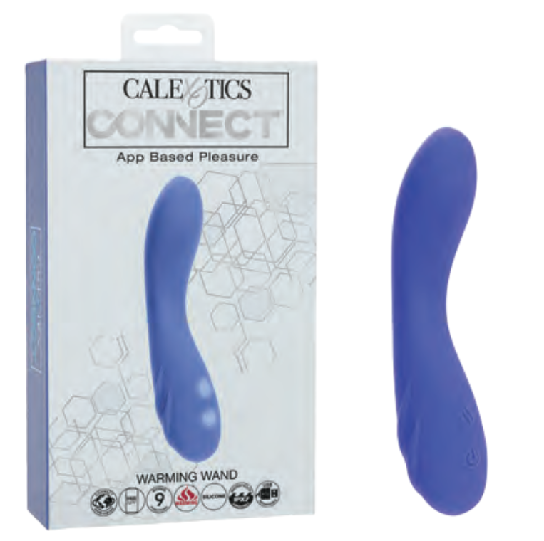 CalExotics Connect Warming Wand – App-Controlled Heated Wand Vibrator