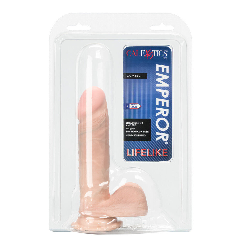 Emperor 6 Inch Life-Like Dildo – Realistic Textured Dildo