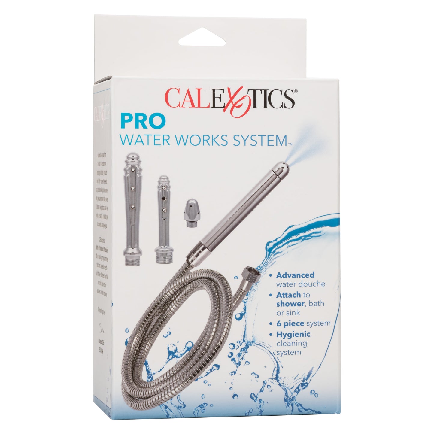 Pro Water Works System – 6-Piece Hygienic Cleaning Kit with Flexible Hose