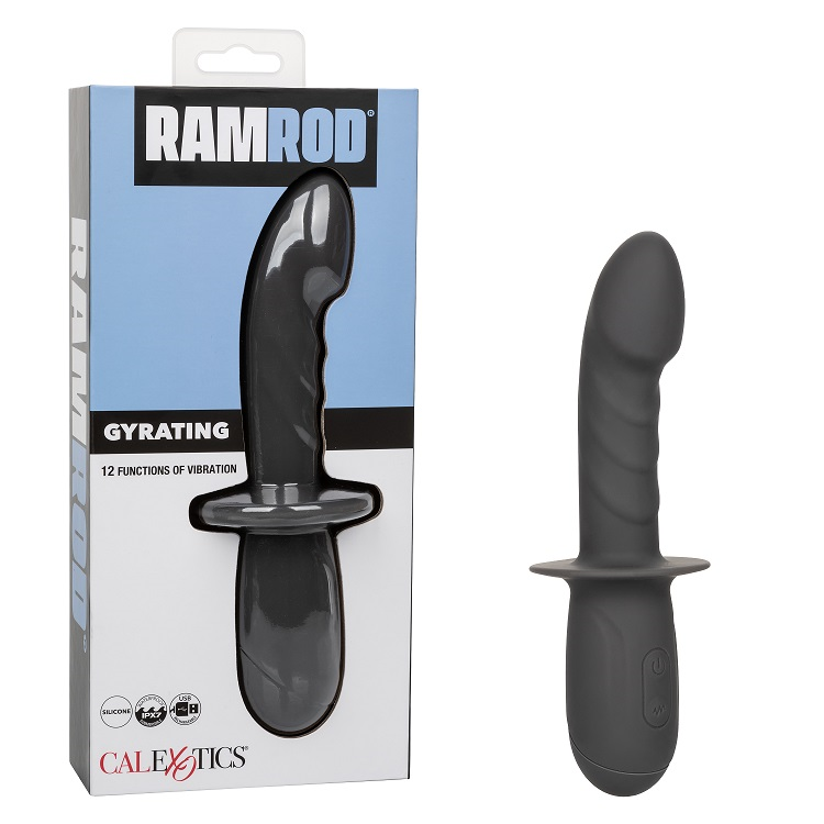 Ramrod Gyrating – 12 Function Textured Shaft Vibrator