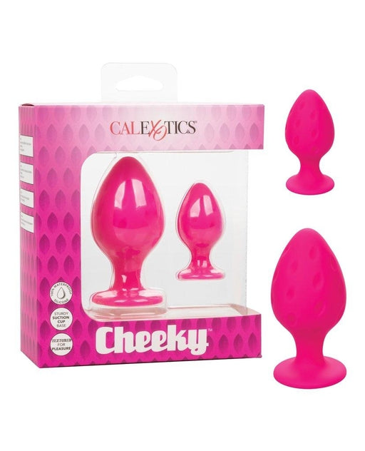 Cheeky Butt Plug Duo (Pink) – Playful Butt Plug Set