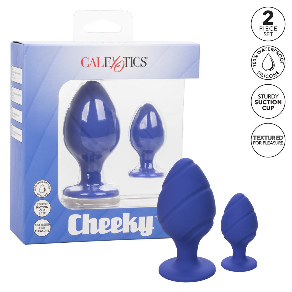 Cheeky Butt Plug Duo (Purple) – Playful Butt Plug Set