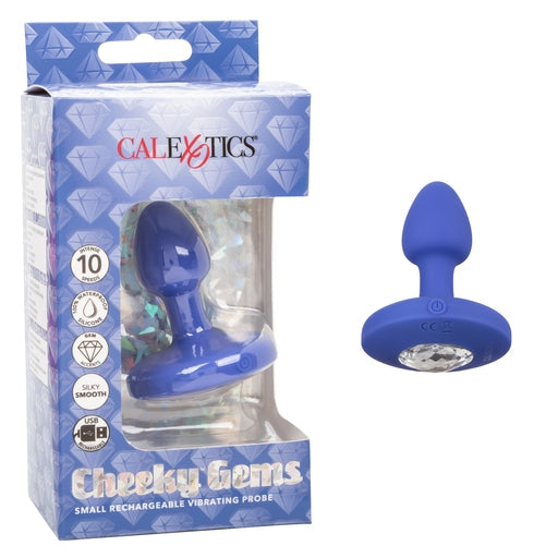 Cheeky Gems Small Rechargeable Vibrating Probe – Flexible Silicone Vibrator