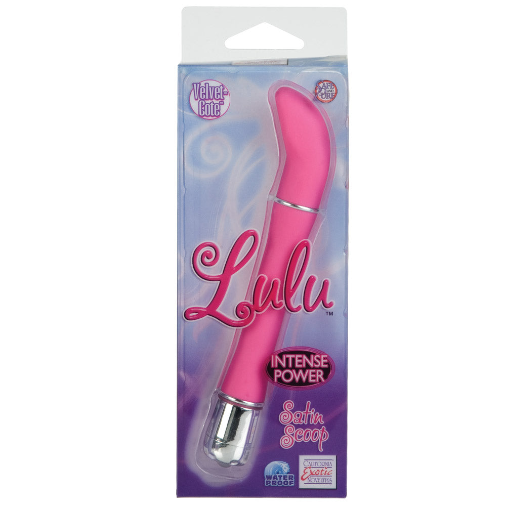 Lulu Satin Scoop Mini – Satiny Soft 6 Inch Vibrator