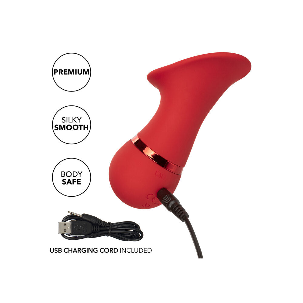 French Kiss Seducer – Compact Massager with 12 Functions Vibrator