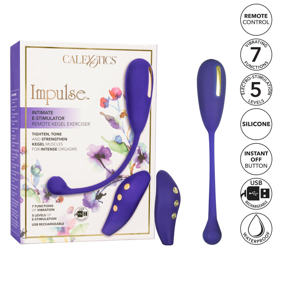 Impulse Intimate Estim Remote Kegel Exerciser – Electro-Stimulation Kegel Exerciser